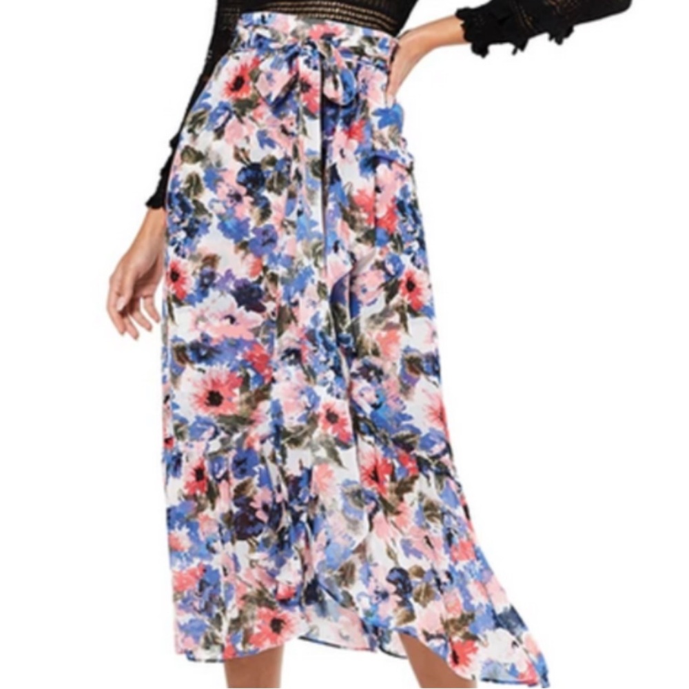 MISA Los Angeles Themis Floral Midi Skirt